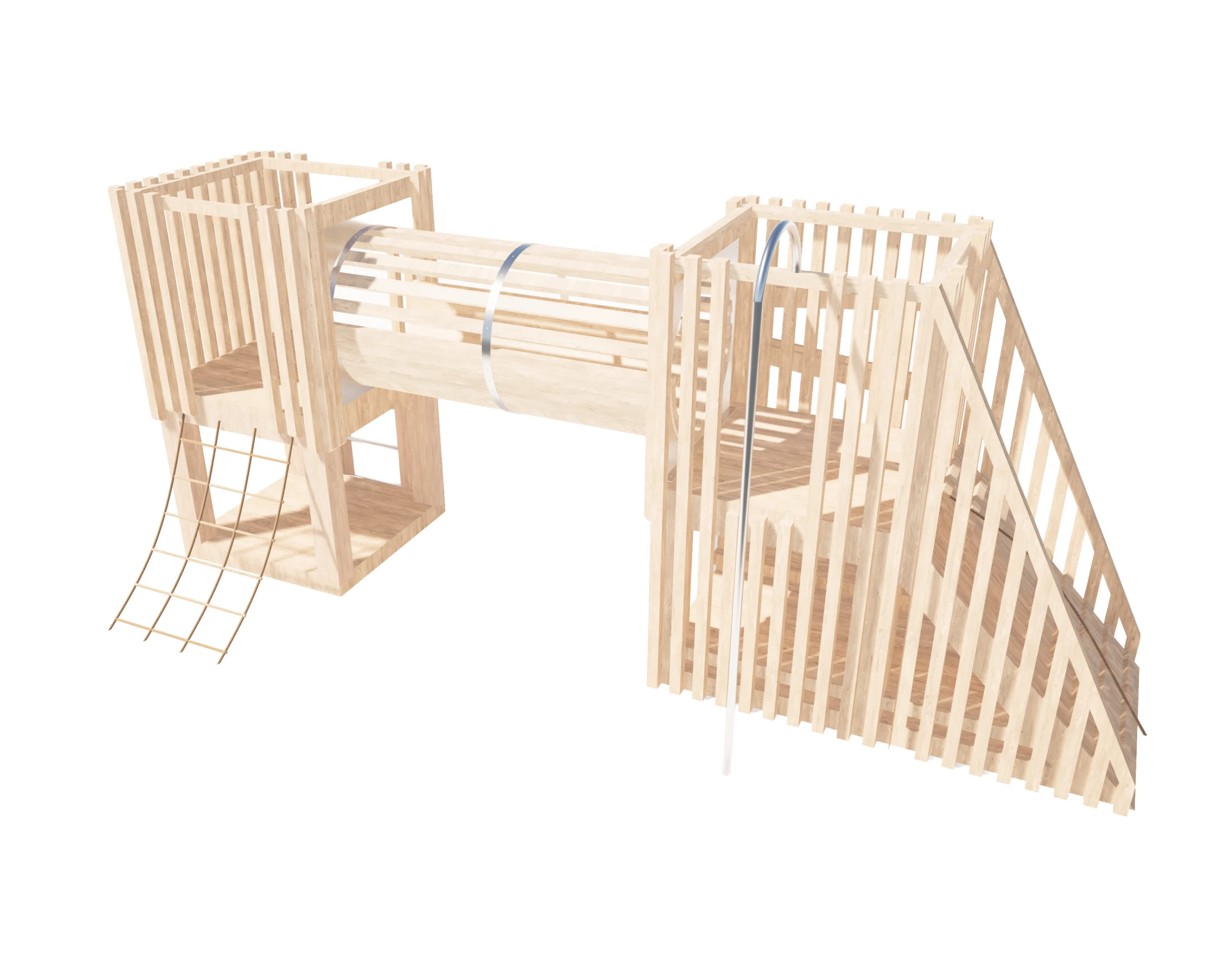 Wooden Climbing Frame