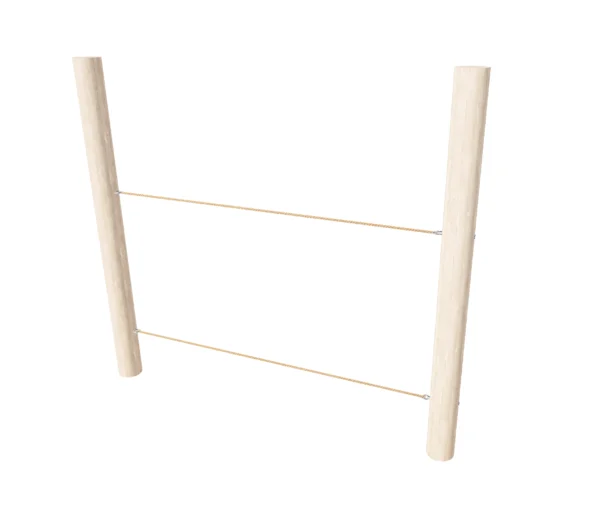 Shimmy Ropes - Wooden Playground Equipment By PlayEquip