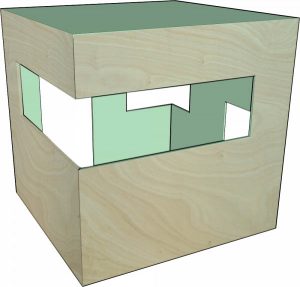 Cube playhouse