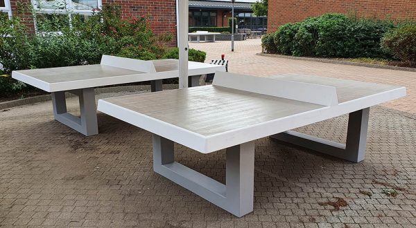 park concrete table tennis table