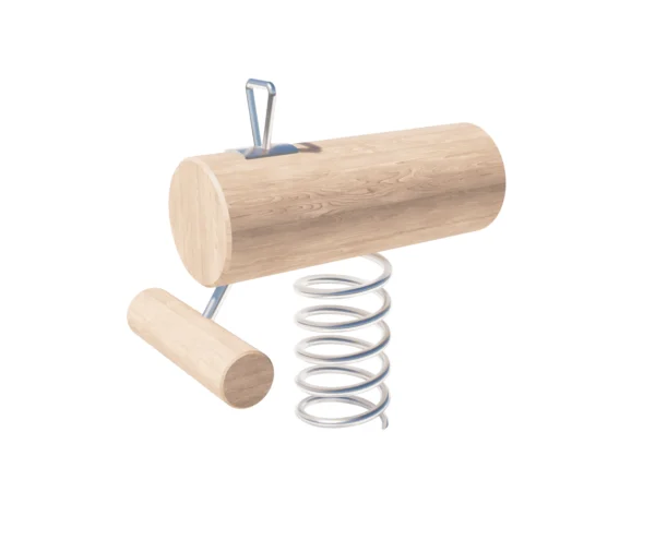 Wooden Rocker | Premium Outdoor Fitness Equipment | PlayEquip