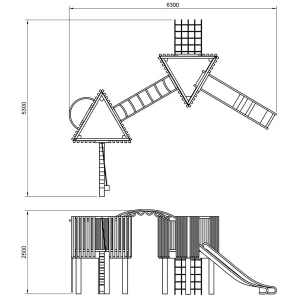 Playground equipment CAD blocks