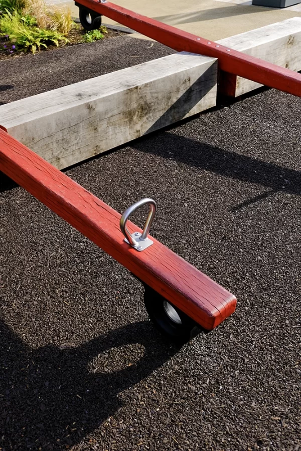 Seesaw handles