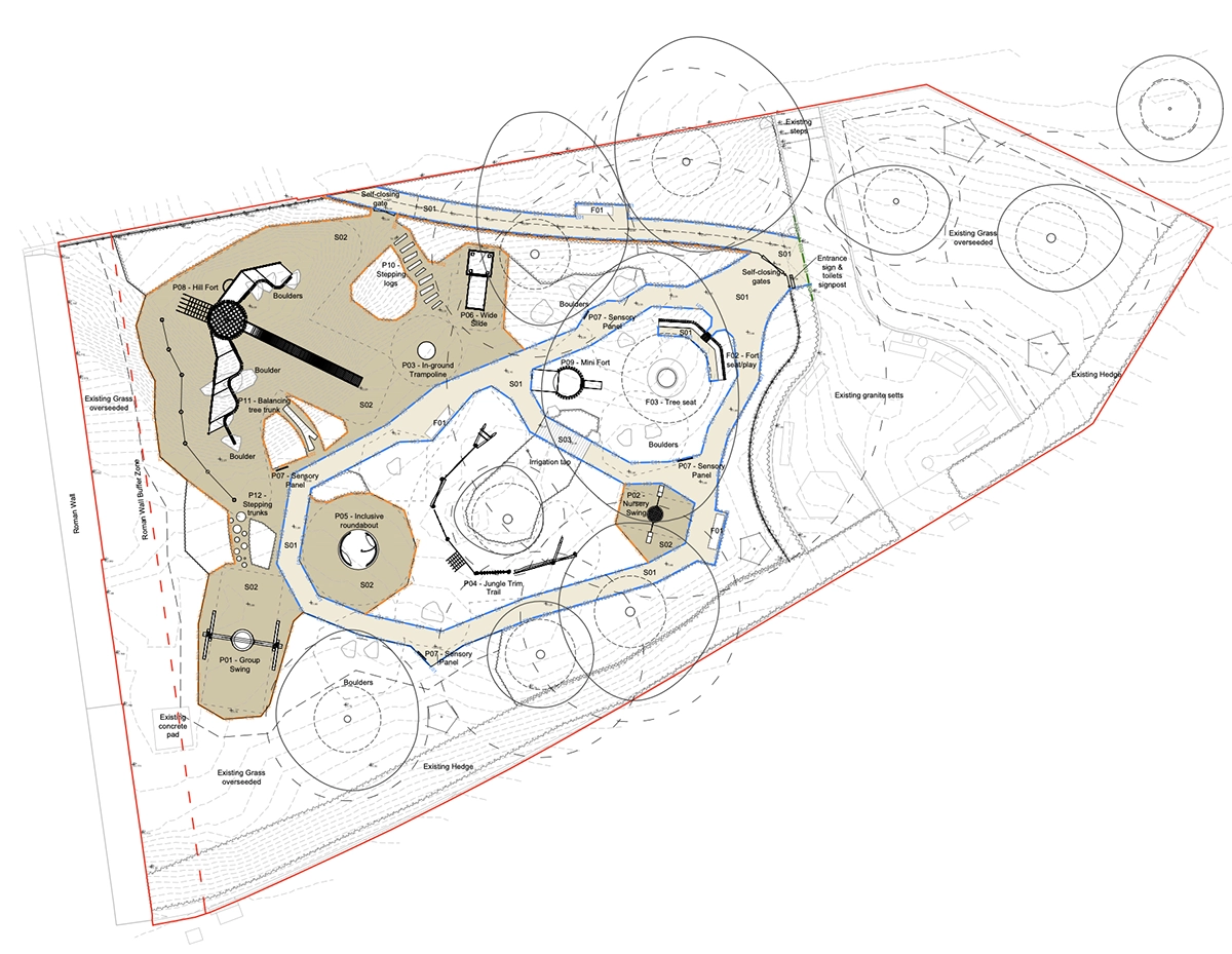 Tower Hill General arrangement